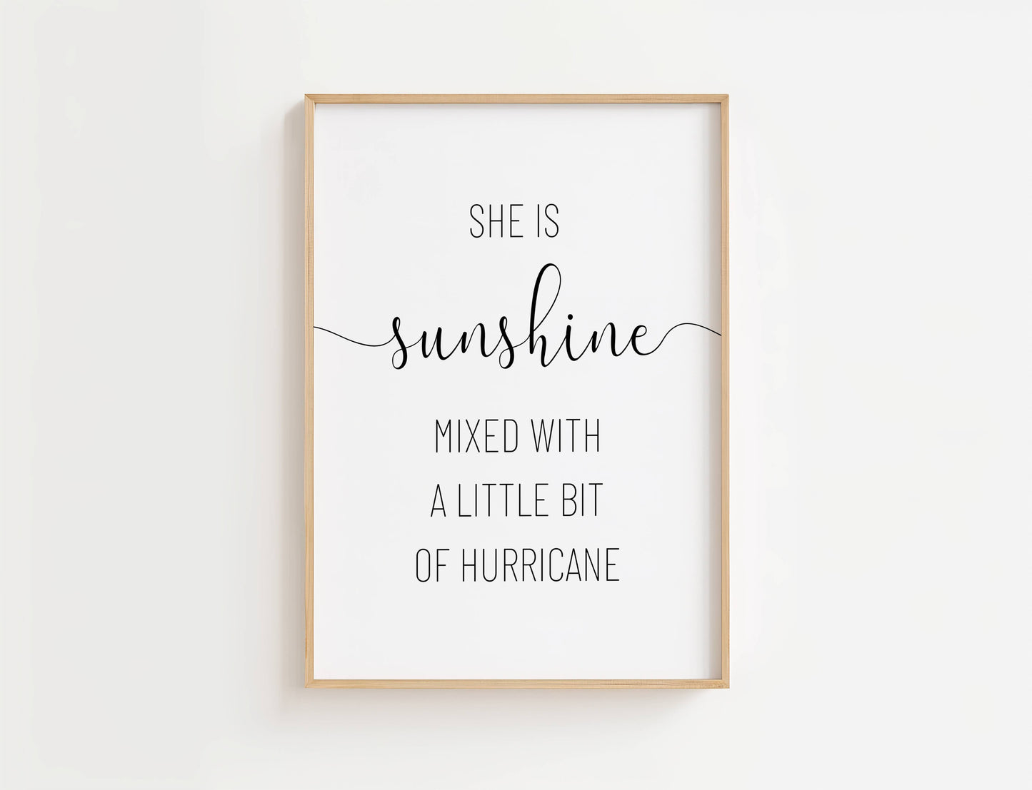 She Is Sunshine Minimalist