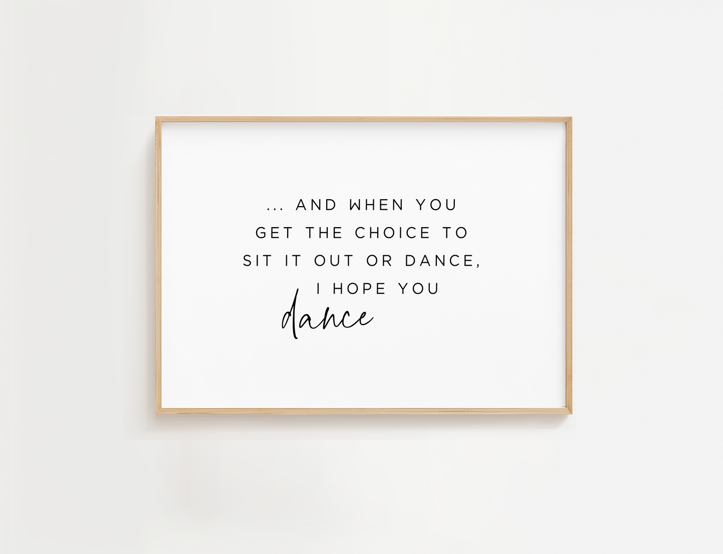 I Hope You Dance