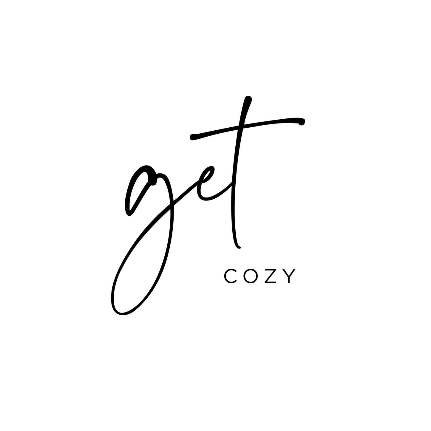 Get Cozy Stay Awhile bedroom wall art set of 2 prints