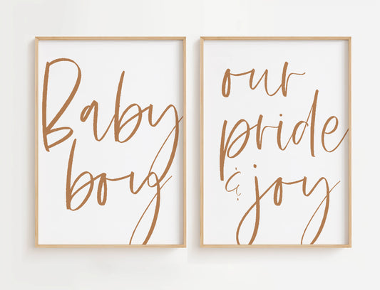 Baby Boy Our Pride and Joy