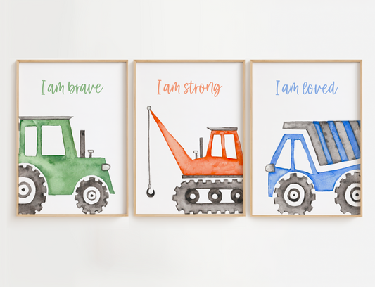 Construction Truck Affirmations
