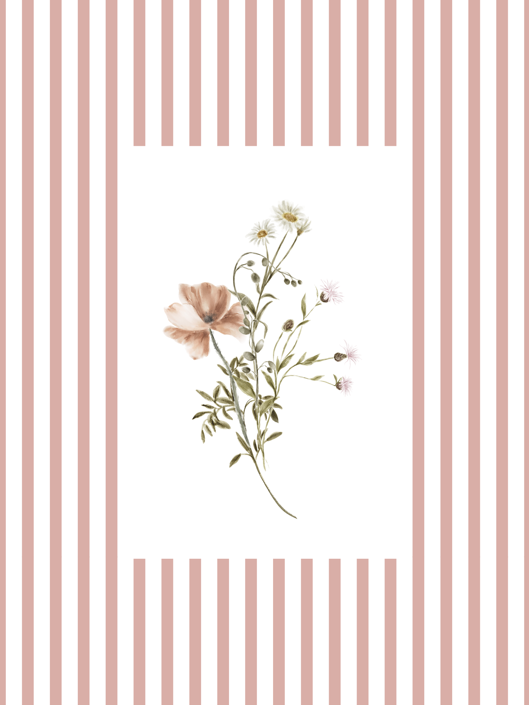 Wildflower Botanical Print Set – Farmhouse Cottagecore Wall Art
