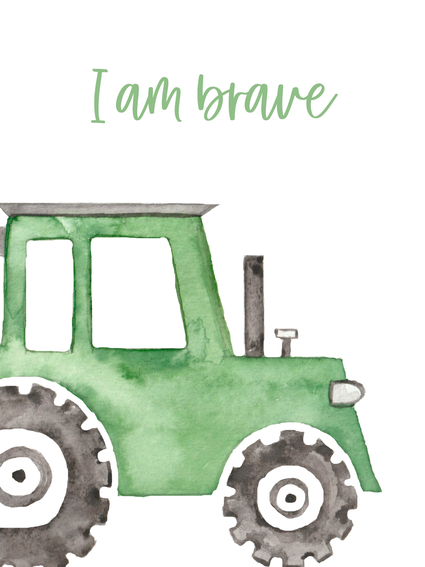 Construction Truck Affirmations