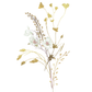 Vintage Pink and Yellow Flowers