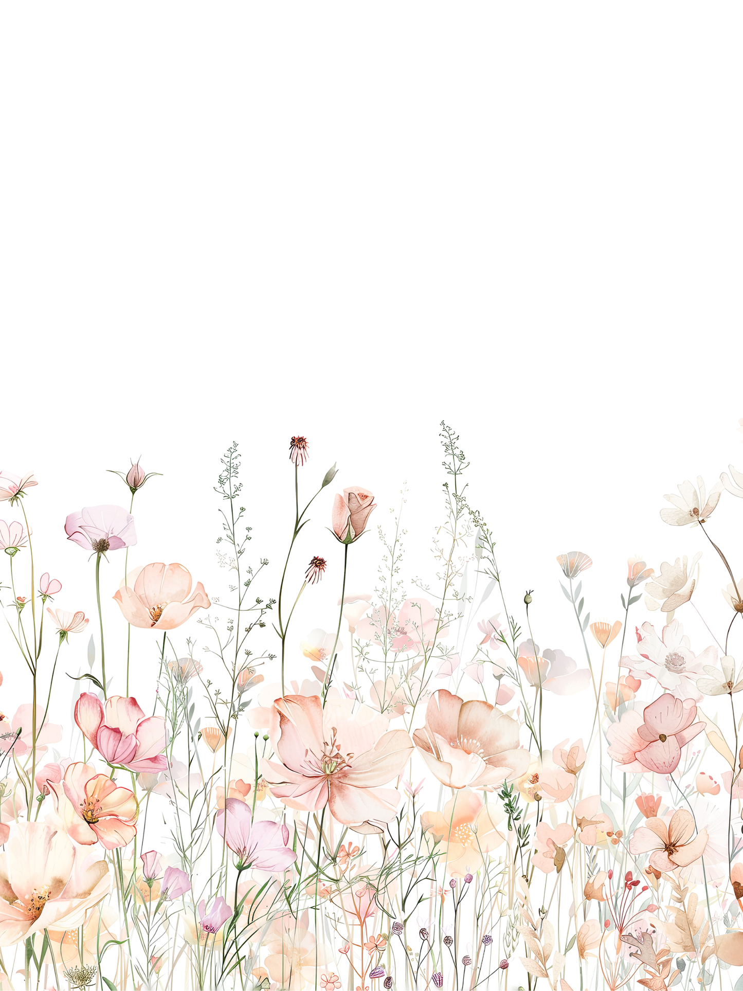 Pink Flowers with Greenery