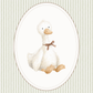 Green Vintage Animal Nursery Set