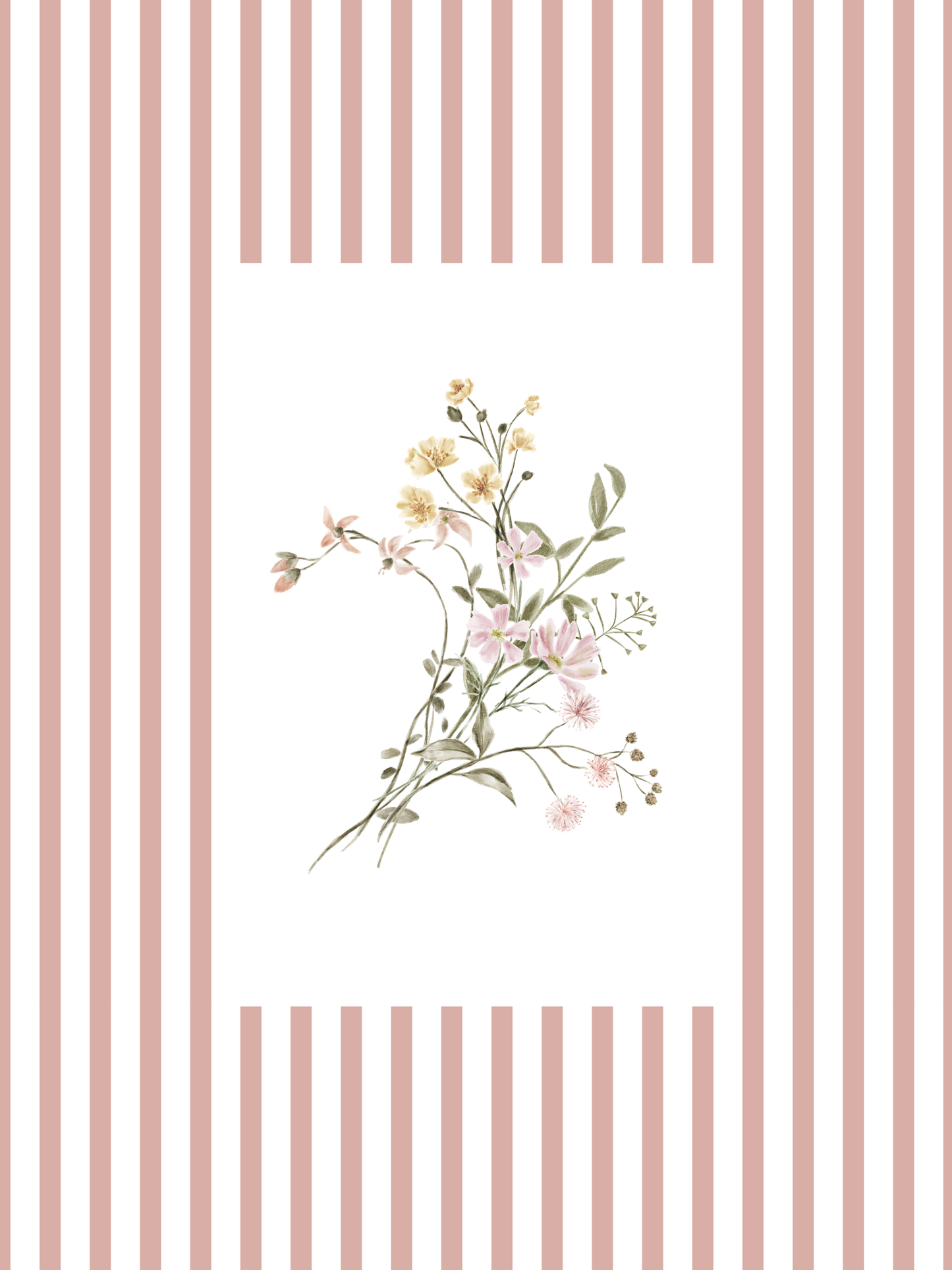 Wildflower Botanical Print Set – Farmhouse Cottagecore Wall Art