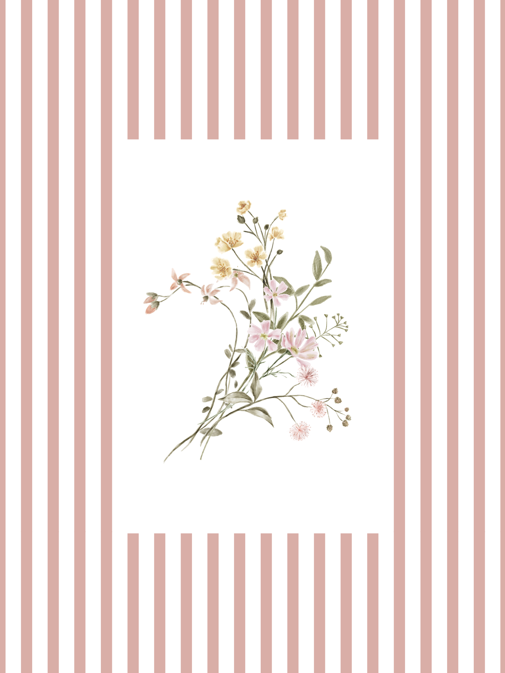Wildflower Botanical Print Set – Farmhouse Cottagecore Wall Art