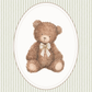 Green Vintage Animal Nursery Set