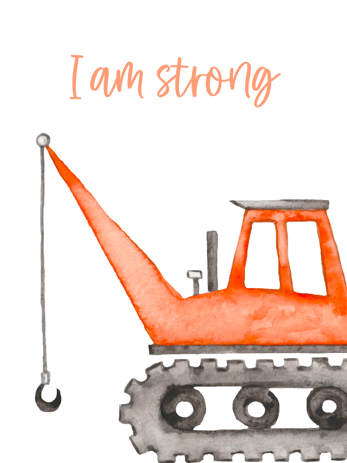 Construction Truck Affirmations
