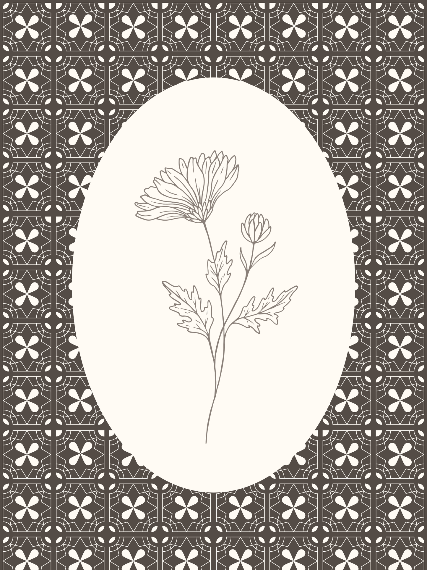 Retro Wall Art, Vintage Wall Decor, Botanical Print Set of 3