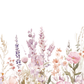 Lavender and Pink Flowers