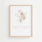 Jeremiah 1:5 Nursery Bible Verse Wall Art