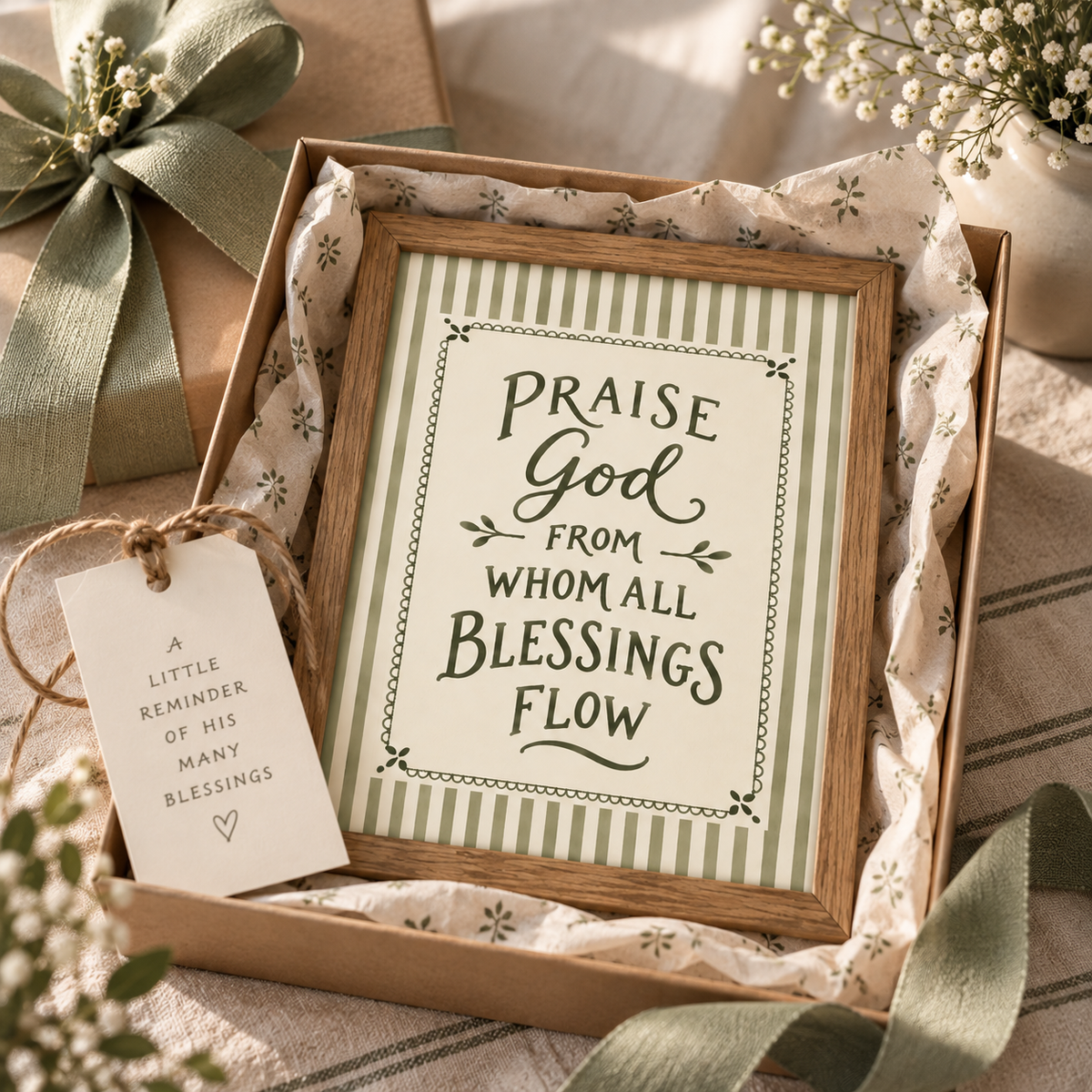 Praise God From Whom All Blessings Flow Wall Art