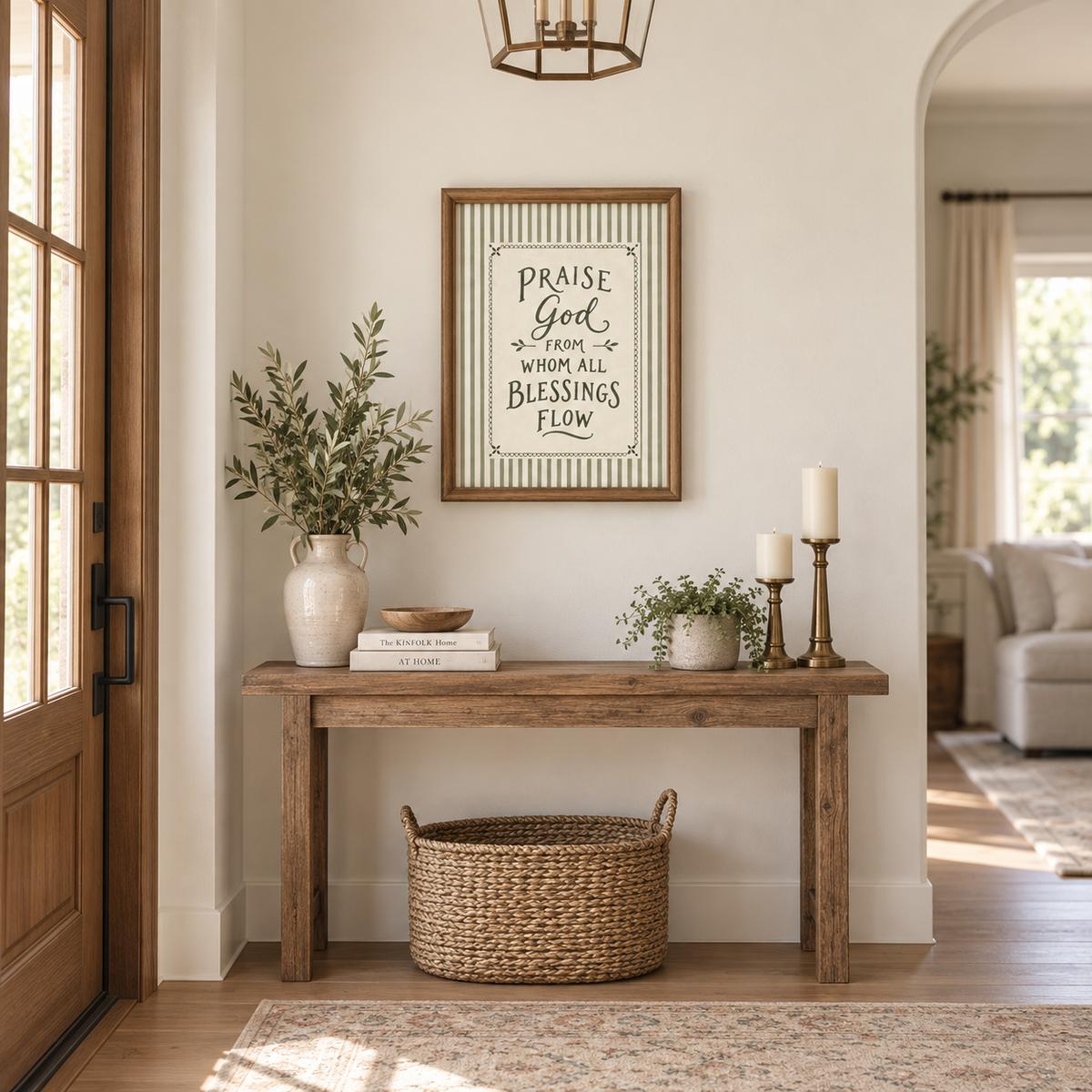 Praise God From Whom All Blessings Flow Wall Art