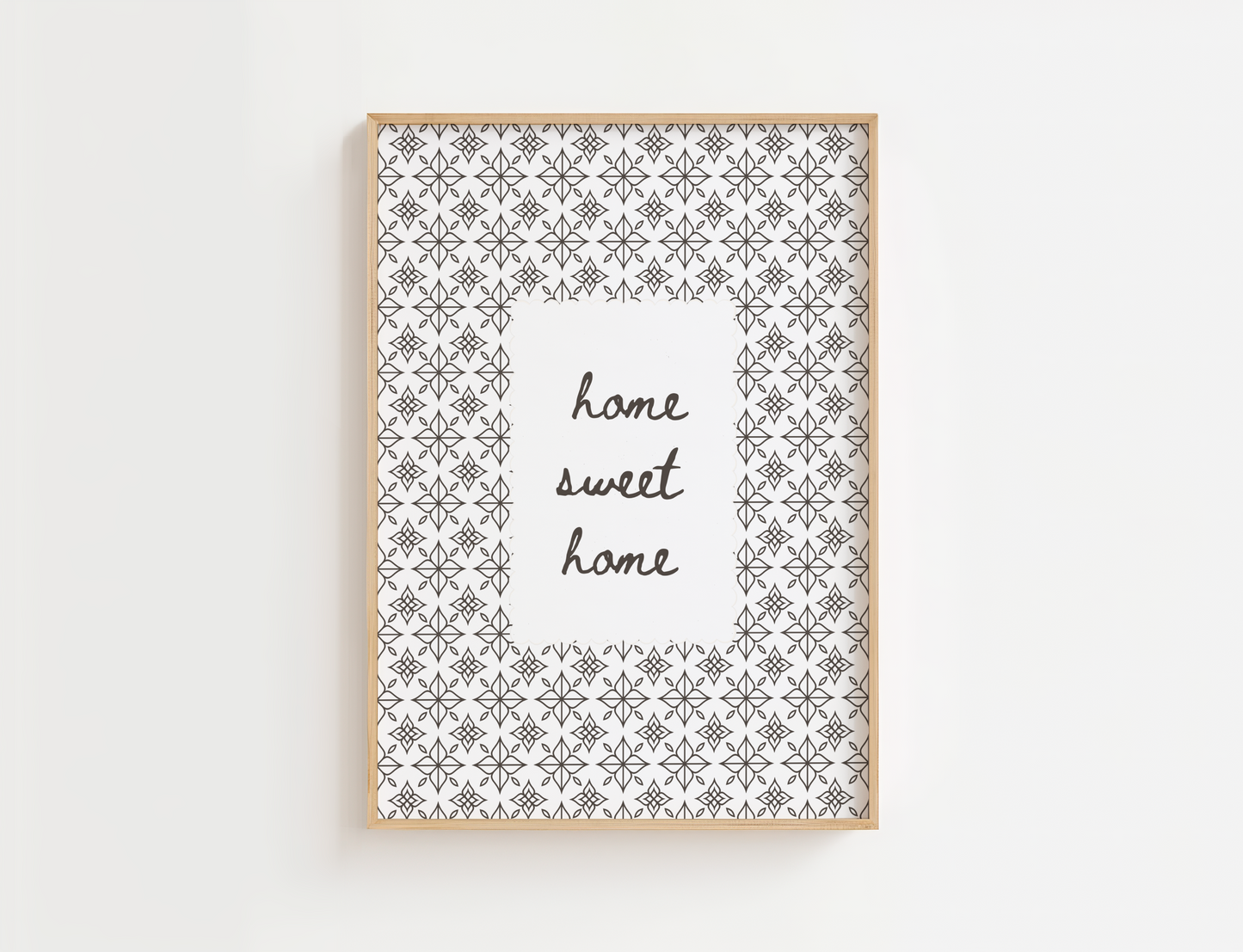 Home Sweet Home sign, a charming piece of vintage farmhouse wall decor designed to greet guests with comfort and style.
