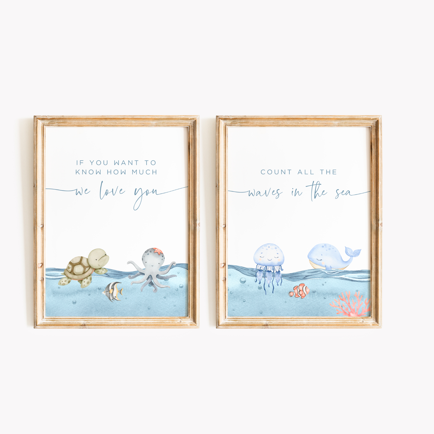 If You Want to Know How Much We Love You with Sea Animals