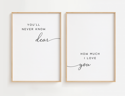 You'll Never Know Dear Wall Art